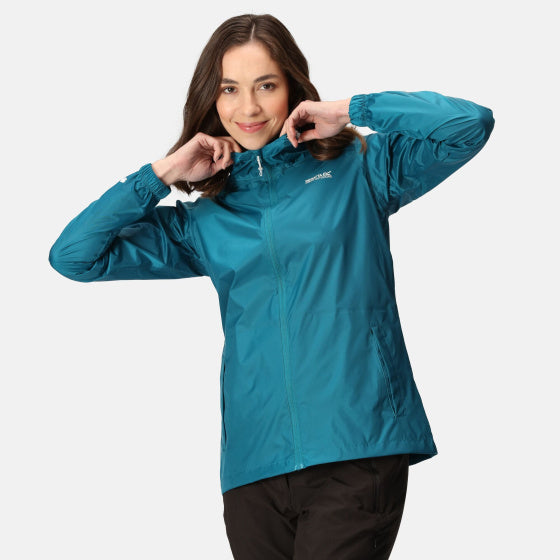 Regatta Pack it iii Shell Jacket Ladies Blue Size m