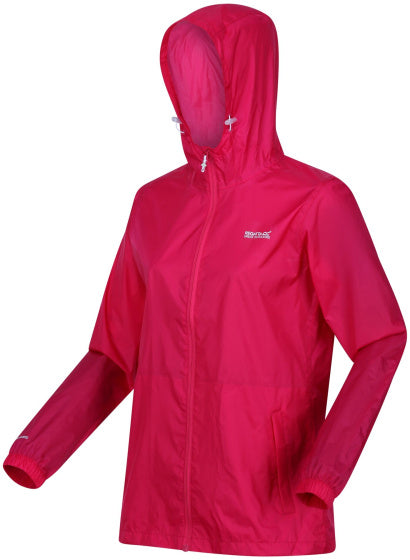 Regatta Pack it iii Shell Jacket Ladies Pink Size xs