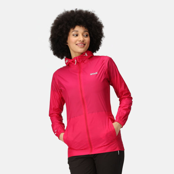 Regatta Pack it iii Shell Jacket Ladies Pink Size xs