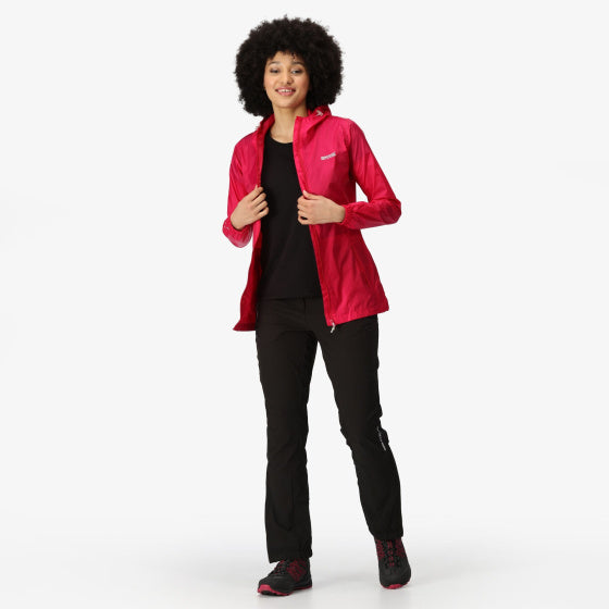 Regatta Pack it iii Shell Jacket Ladies Pink Size xs