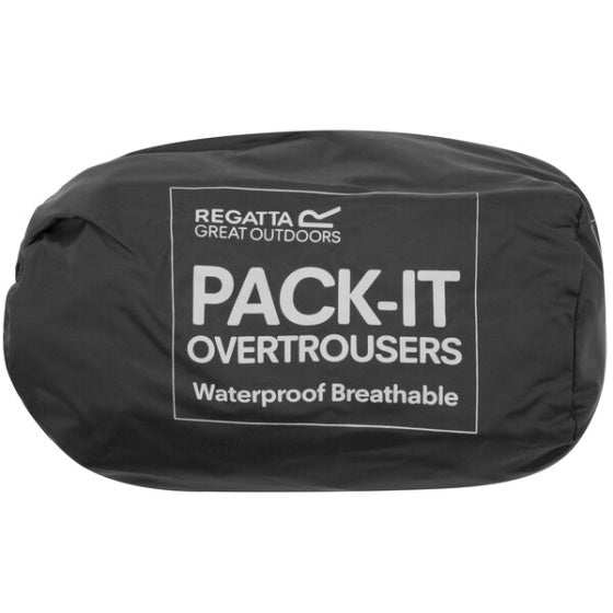 Regatta Pack it o Regenhosen Damen Schwarz Größe s