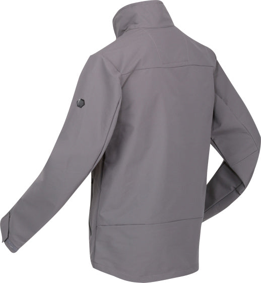 Regatta Overbeoor Softshell Jacke Männer dunkelgraue Größe s