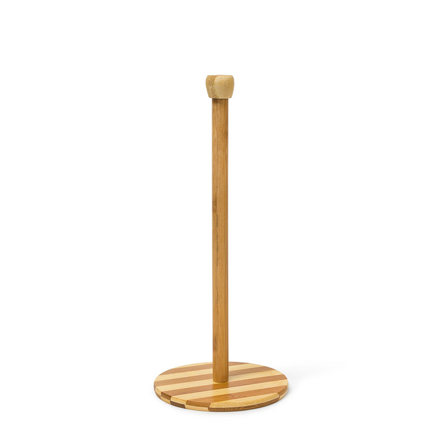 Imp relaxdays Küchenrollenhalter Bambus 32cm