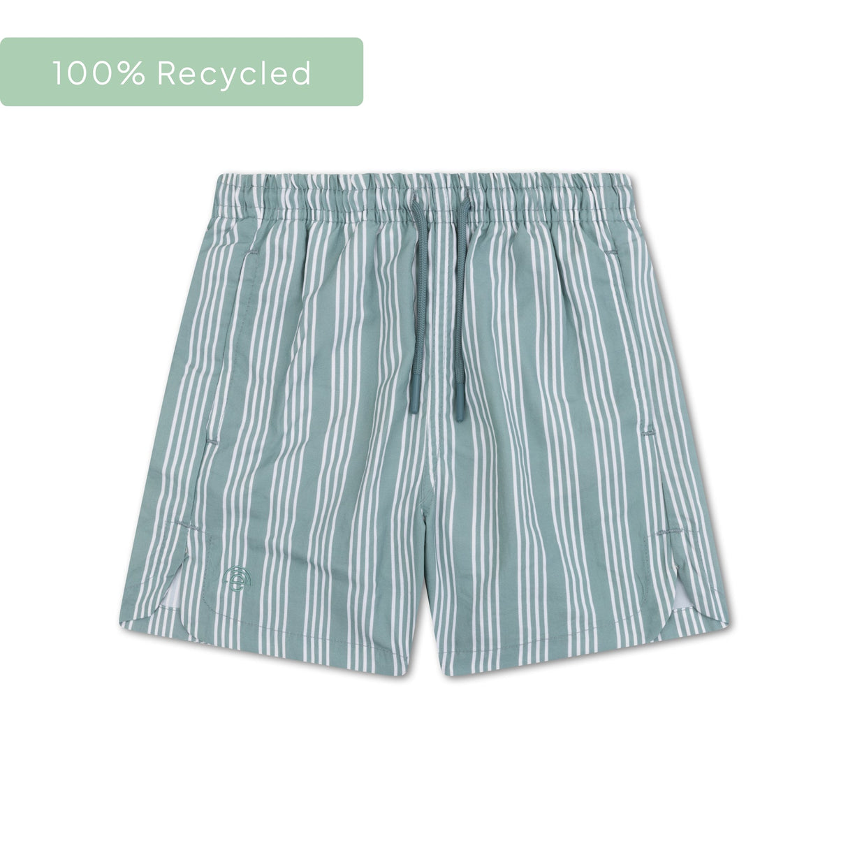 Resort-Streifen | Grüne UV-Badehose Jungen