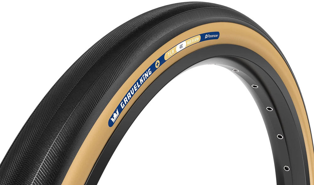 Panaracer gravelking slick plus tlr folding tyre | 35-622 700 x 35c
