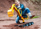 Rolly Toys Bagger RollyDigger XL Cat 96 cm Stahlgelb