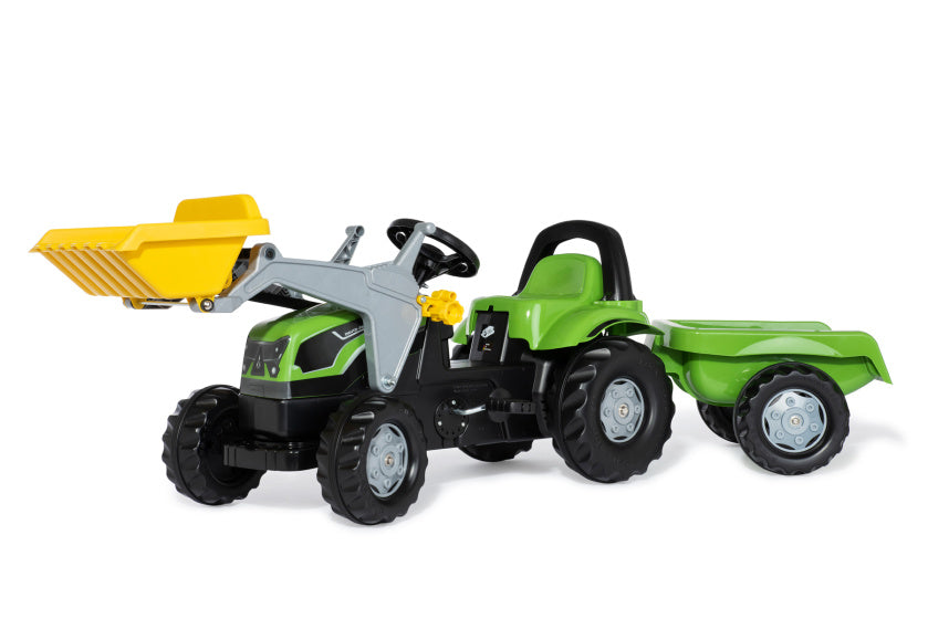 Rolly Toys Treppentraktor mit Anhänger Rollykid Deutz-Fahr 5115 G TB