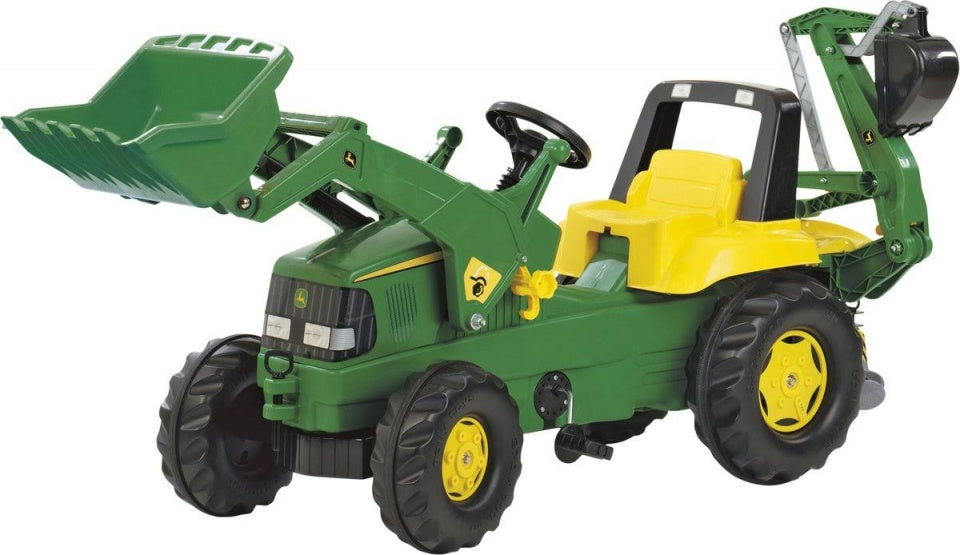 Rolly Toys Treppentraktor Rollyjunior John Deere Groen Geel