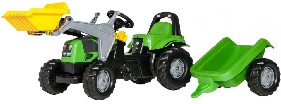 Rolly Toys Treppentraktor mit Anhänger Rollykid Deutz-Fahr 5115 G TB