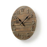 Nedis clwa002wd30 runde wanduhr durchmesser 30 cm holz