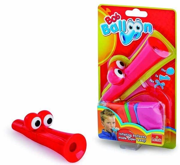 Goliath Bob Ballon Ballon aufblasbar Set mit Luftballons rot