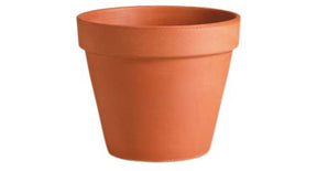 Roodsteen terracotta bloempot 23cm