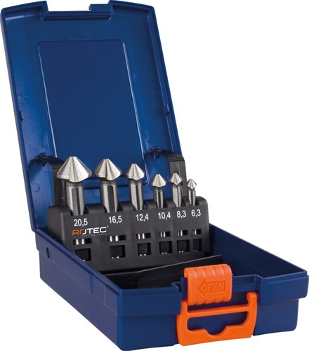 Rotec 6 dlg. cass.verzinkf.hss 6,3 8,3 10,4 12,4 16,5 20,5 xtr. - 9003001
