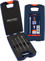 Rotec glasboren set | 229 | 4-delig | ø4-8 - 900.1009