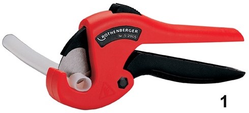 Rothenberger Kunststoffschere | 0-26mm | pp pe pb pex pvdf | 1 Stück - 52005 52005