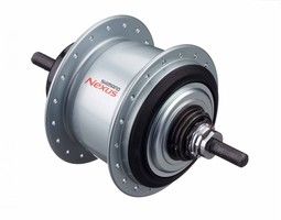 Shimano Hinterradnabe Nexus-8 |c6000| Rollenbremse |36g|silber