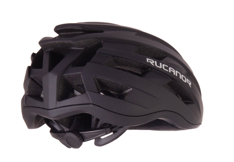 Rucanor Grav Fahrradhelm MTB und E-Bike verstellbar schwarz Größe 58-61 cm (L)