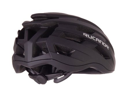 Rucanor Grav Fahrradhelm MTB und E-Bike verstellbar schwarz Größe 58-61 cm (L)