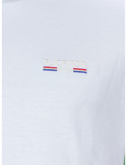 Rucanor Raffi Basic Shirt Round Hals Herren weiße Größe m