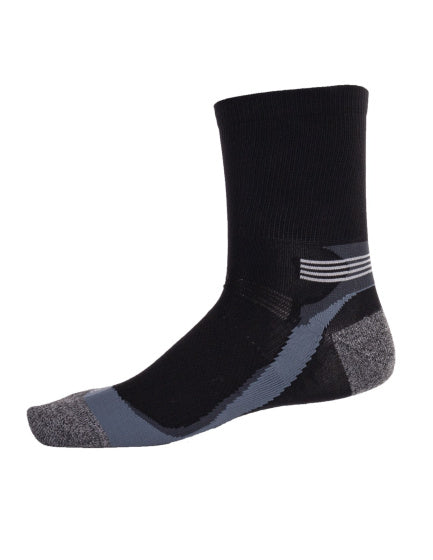 Rucanor Running Socken lang 2-Pack Schwarz Größe 35-38