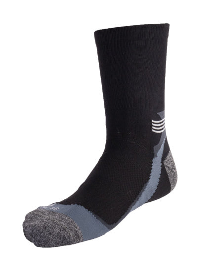 Rucanor Running Socken lang 2-Pack Schwarz Größe 35-38
