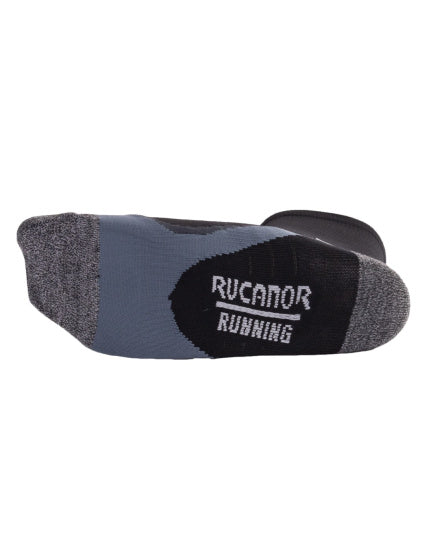Rucanor Running Socken lang 2-Pack Schwarz Größe 35-38