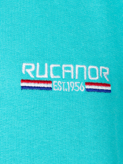 Rucanor Sky Sweatvest mit Kapuze ohne Gestruss Männer Aqua Größe XL