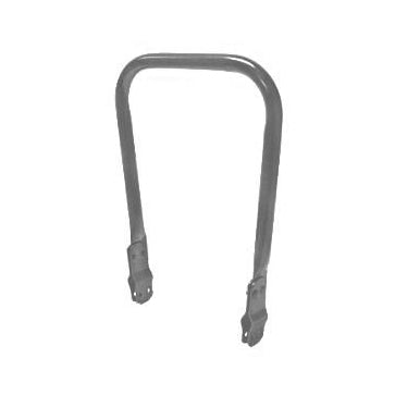 Rückenlehne allgemein faltbar - graues Metallic