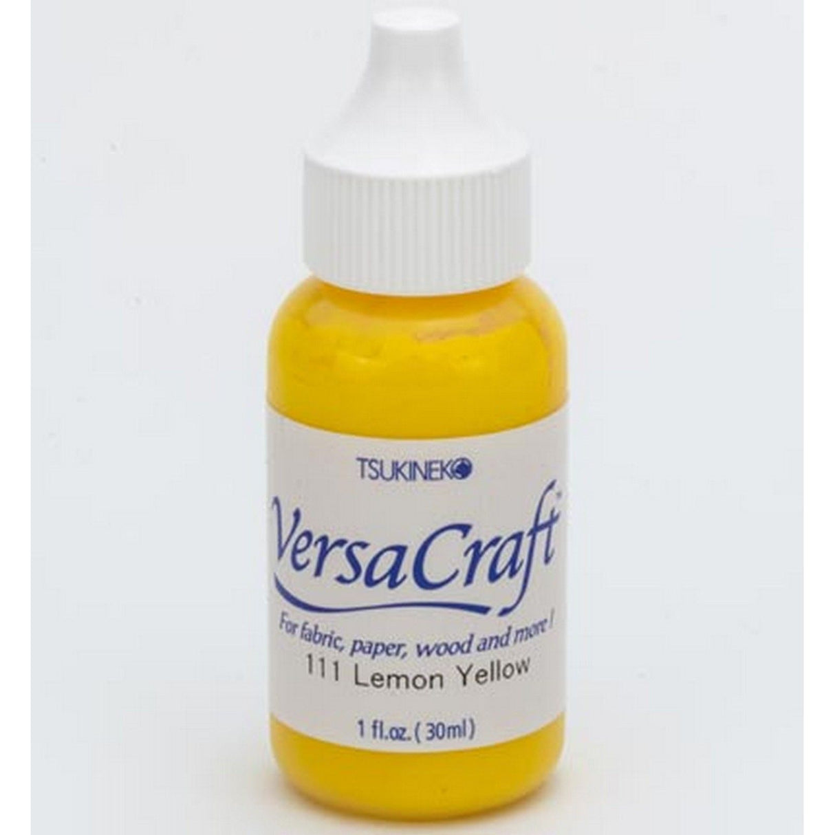 Tsukineko • versacraft reinker navulling inkt lemon yellow