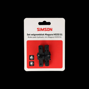 Simson Bremsbeläge Magura hydraulische Felgenbremse HS33 HS11