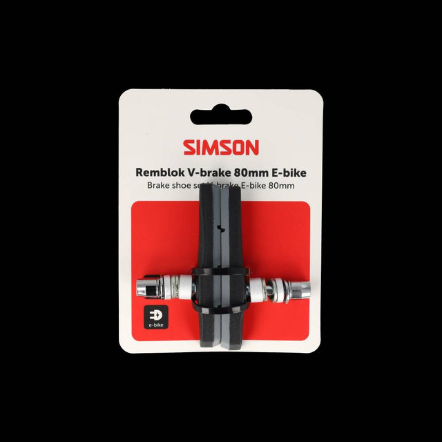 Simson Bremsbeläge E-Bike V-Brake 80mm