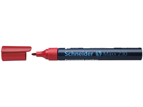 Schneider Marker perm. 230 rund rot 10Stk
