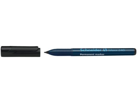 Schneider Marker Maxx 240 permanente Rundspitze schwarz. Karton mit 10 Stück