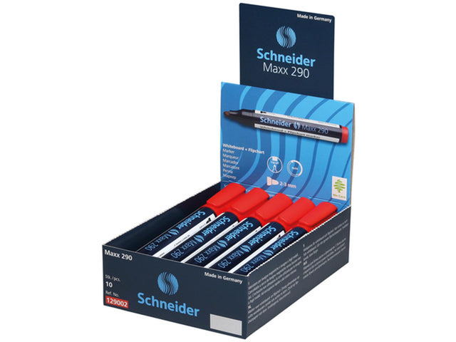 Schneider Markierungstafel 290 rot 10 Stk