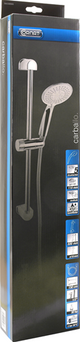 Cornat Duschset Carballo 5s Chrom-Weiß - sa330593