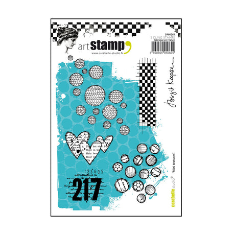 Carabelle Studio • Stempel A6 Mini-Texturen