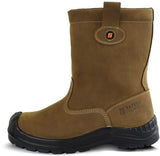 Safeet lucca werklaars gevoerd s3 | bruin | maat 42 - 8719388022314