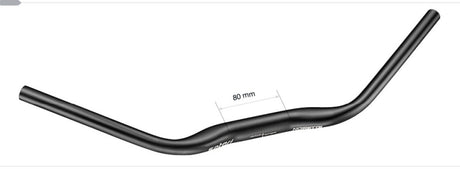 Satori Noirette Lenkung Biegung 31,8 mm mattschwarz 630 mm (E-Bike)
