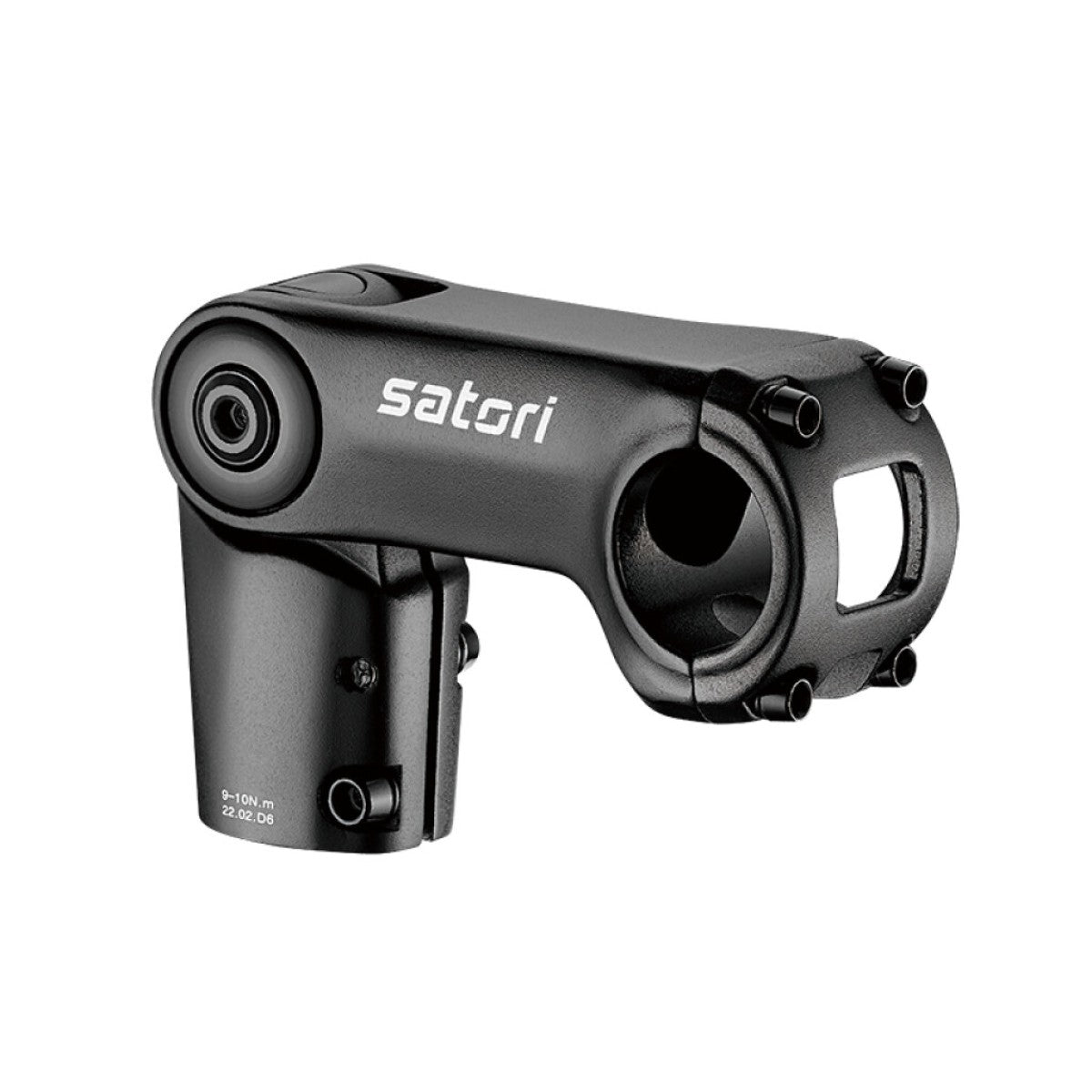 Satori-Vorbau für Fließheck verstellbar. ø31,8*90mm, mattschwarz
