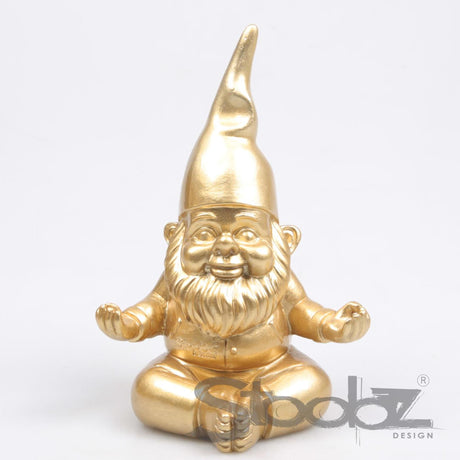 Stoobz Design Stoobz Gnom Yoga Gold 20cm