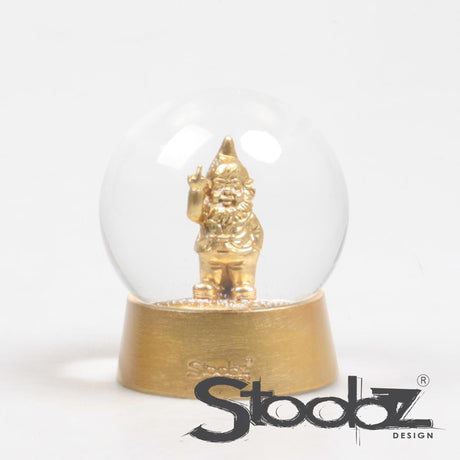 Stoobz Design Stoobz Gnom F*ck You Shaking Ball Gold 10x10x12cm