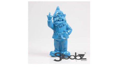 Stoobz design stoobz kabouter f*ck you blauw 10cm