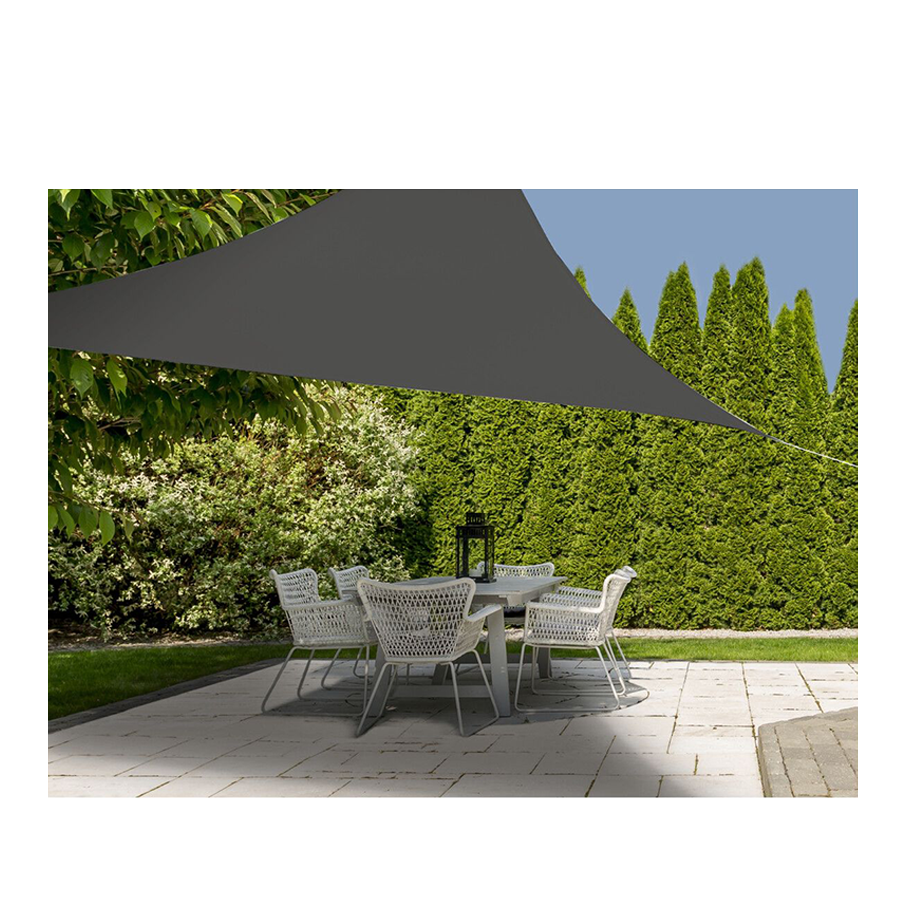 Progarden Schatten Tuchdreieck 3x3x3 m dunkelgrau