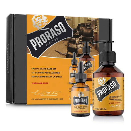 Proraso giftbox baardverzorging wood spice original