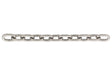 Halskette 3 mm kurzes Glied aus Edelstahl316