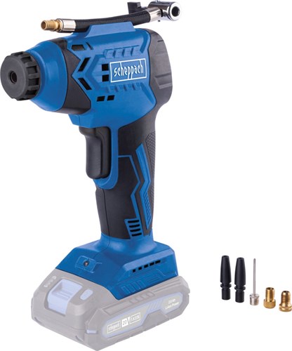 Scheppach Akku-Handkompressor 20 V C-AC20-X | ohne Akkus und Ladegerät - 5909247900