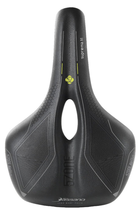 Selle Bassano Sattel Suprema 5zone El Heren Schwarz