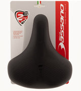 Selle Bassano Selle Bassano Sattel Volare Suprema XXL schwarz mit Elastomer