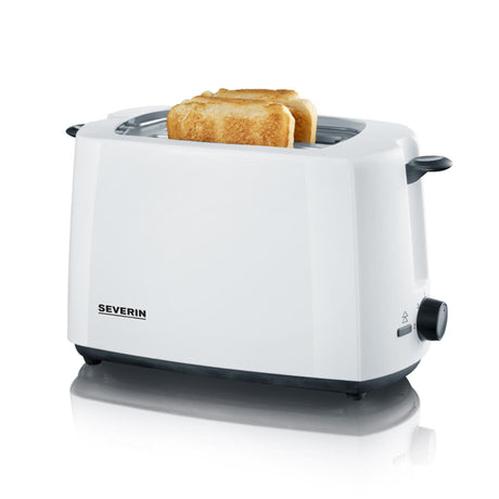 Severin Toaster mit Krümelschublade 700W weiß