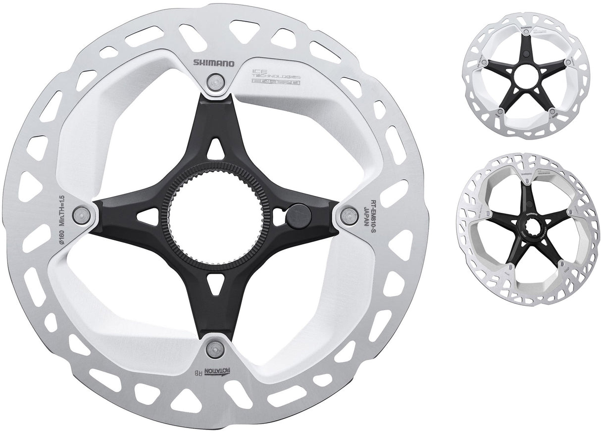 Shimano Steps RT-EM810 Center-Lock-Scheibenrotor für E-Bike